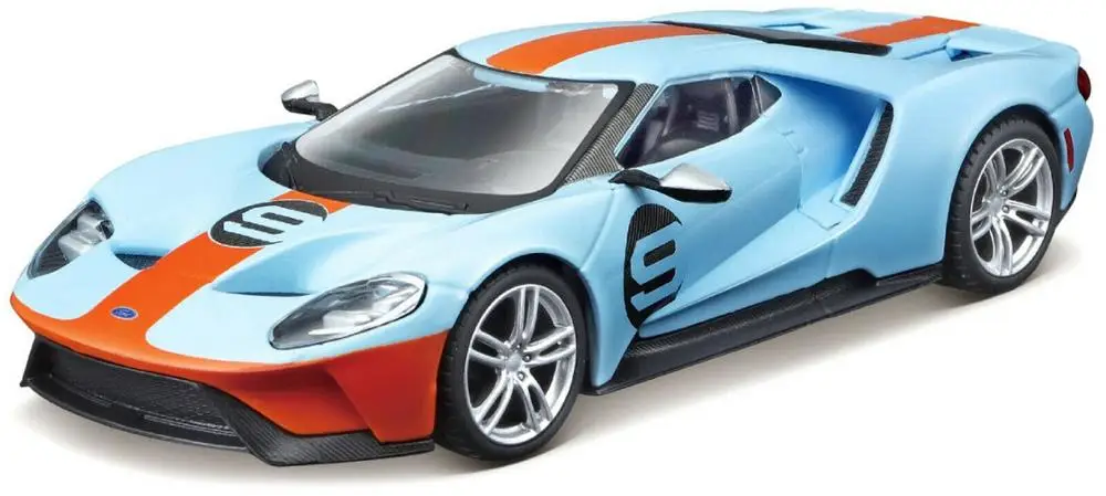 Bburago 1:32 2019 Ford GT Heritage No.9 литая модель гоночного автомобиля новинка в коробке |