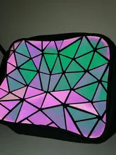 Geometric Handbag Laser-Bag Crossbody-Bags Square Teenage-Girl DIOMO Luminous Women Small