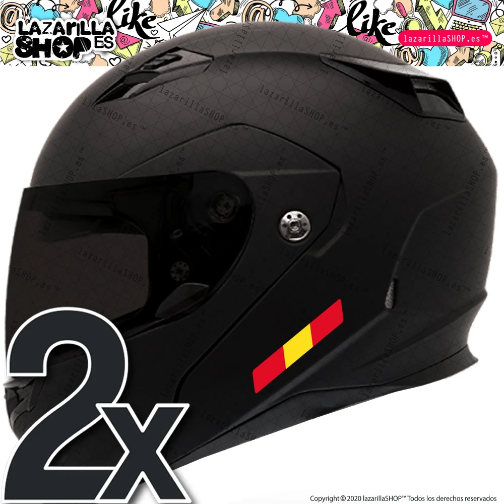 Adesivo per casco moto - Italia