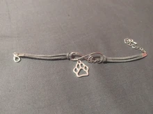 PULSERAS CON abalorio de amor infinito para hombre y mujer, regalo Unisex, 20 colores, corazón, unicornio, Animal