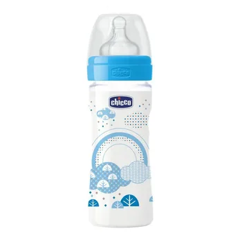 

Chıcco well being pp silicone feeding bottle 250ml (adjustable flow)