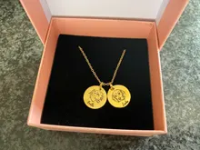 Collar de disco con foto de mascota personalizada para mujer, Colgante para Nombre de gato pequeño, Animal personalizado, joyería de acero inoxidable 316L