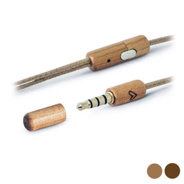 Headphones with Microphone Energy Sistem Eco Wood USB C