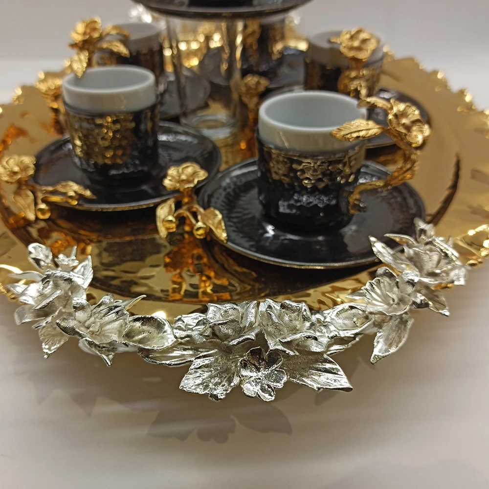 US $280.00 Turkish Arabic Coffeware Set Coffee Filter T er Colander Pot Latte Holder Pod Box Cup Porcelain Capsule Power Tool Accessory