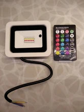 Outdoor Spotlight Projector-Lamp Remote-Controller Rgb Flood Color 100W Led IP68 50W