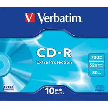 

Verbatim CD-R Extra Protection 700 MB 10 piece (i)