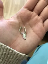 12 unids/set de oro de moda Color puños de oído hoja pendientes de Clip pendientes largos aretes pendientes para las mujeres los escaladores sin Piercing falso cartílago accesorios de aretes de regalo