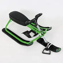 Снегокат Дэми "Kiddy", черно-зеленый