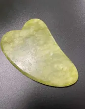 Gua Sha-masajeador Facial de piedra Natural para el cuidado de la piel, rascador de Jade Gouache, cuello cuerpo, Spa, eliminación de arrugas, Lifting fino