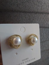 Pendientes de perlas geométricas inusuales para mujer, joyería exquisita a la moda, accesorios de lujo para fiesta, aretes, novedad de 2020