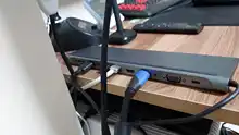 Estación de acoplamiento para portátil Lenovo, ThinkPad, HP, Dell, XPS, USB tipo C, HDMI Dual, pantalla Dual, adaptador Hub