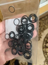Gaskets Ring Washer Sealing Rubber 100pcs Black OD 9/10/11-/..