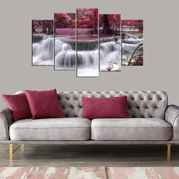 

Purple Waterfall 5 Piece Mdf Table