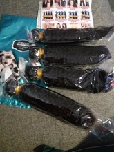 Extensión de pelo rizado Afro, 1-2-3-4, oferta de extensiones de cabello humano Remy, Color Natural, 100%, 8-20 pulgadas