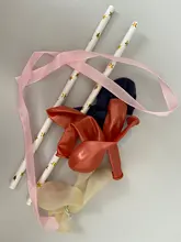 10 Uds. De globos de Metal de 5 pulgadas para tarta, globos de confeti en forma de nube para cumpleaños, Baby Shower, decoración del banquete de boda, suministros para el hogar