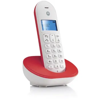 

Wireless Phone Motorola T101 DECT Red