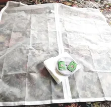 Window-Screen-Zipper Mesh Fly Curtain Mosquito-Proof-Net Insect Self-Adhesive Closing