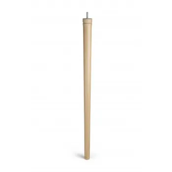 

Box with 4 wooden legs conical, finish in Beech raw designed for high tables (720mm with M 8)