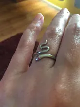 Anillos De Serpiente de cristal para mujer, de Plata de Ley 925 Vintage con personalidad, anillos ajustables de plata tailandesa Punk