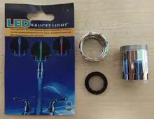 Taps-Accessory Led-Faucet-Light Temperature-Sensor Bathroom-Faucets Water-Glow New 3-Color