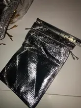 50 unids/bolsa 7x9cm 9x12cm 10x15cm embalaje de joyería ajustable colores plateados/dorados bolsa de terciopelo con cordón, bolsas de regalo de boda y bolsas