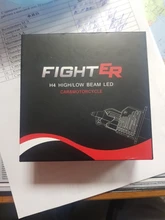 Eurs luchador Foco H4 bombillas Led coche/Faro motocicleta 72W 12V 24V 6000K Super Led H4 bombillas de faro delantero de coche lampada Led H4 8000LM