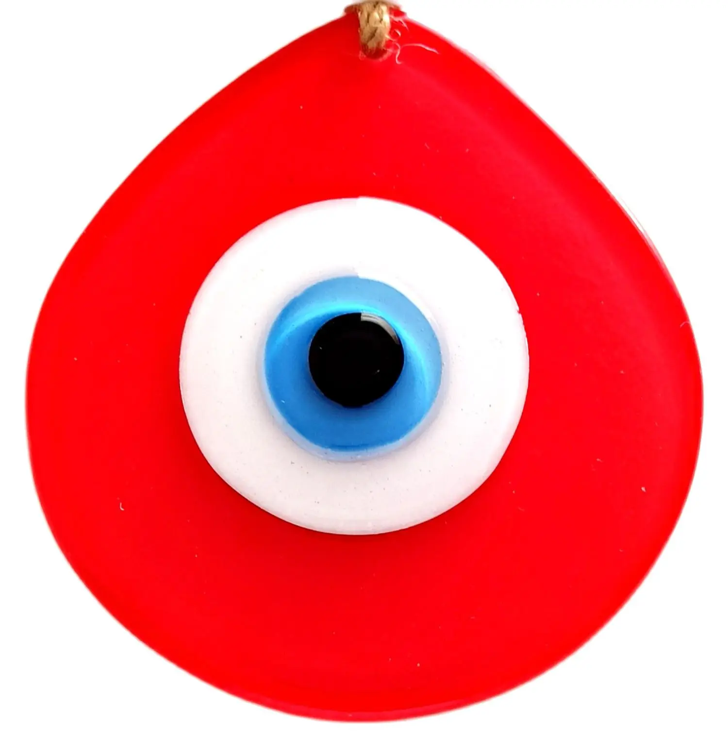 

Evil Eye Beaded Drop Pattern Pomegranate Flower Color Handmade Glass Wall Ornament