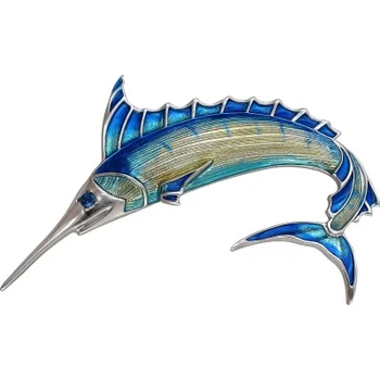 

Miriada brooch with 1 cubic zirconia