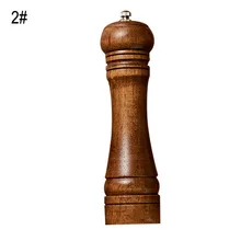 Дубовые деревянные мельницы для соли и перца шейкеры для ручных мельниц для соли и перца NF