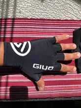 Giyo-guantes antideslizantes de Lycra para ciclismo, de medio dedo, para ciclismo de montaña o carretera