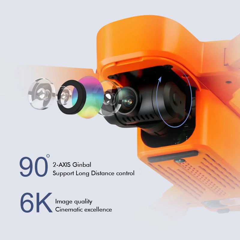 Дрон JJRC X17 Радиоуправляемый с двойной камерой 6K Квадрокоптер GPS время работы 30