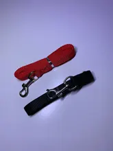 Correa de nailon para perros y gatos pequeños, Collar de gatito colorido de 1,5x120cm, correa de plomo para correr, entrenamiento y caminar