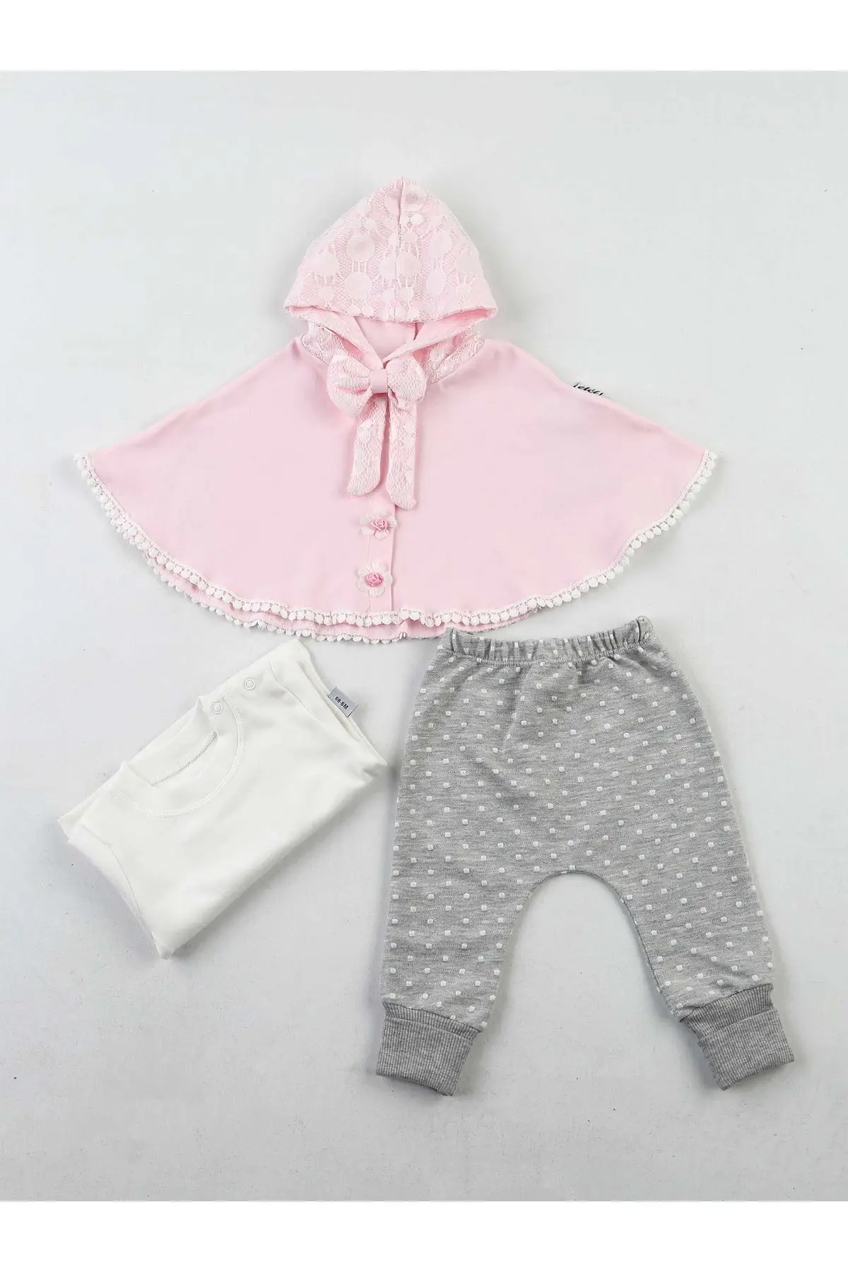 

Pink Seasonal Baby Girl 3 PCs Set