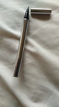 Delineador de ojos líquido negro para mujer, delineador profesional de larga duración, resistente al agua, de secado rápido, lápiz, herramientas de belleza, 1 ud.