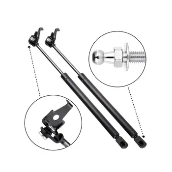 

2pcs Front Hood Auto Gas Spring Struts Prop Lift Support Fits for Toyota Camry 1997 1998 1999 2000 2001 14.53 inches