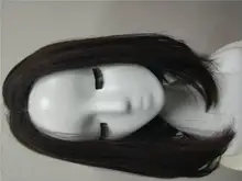 HENRY MARGU-pelucas sintéticas rectas, color negro y marrón, con resalte para mujeres, parte media, longitud del hombro, pelo Bobo resistente al calor