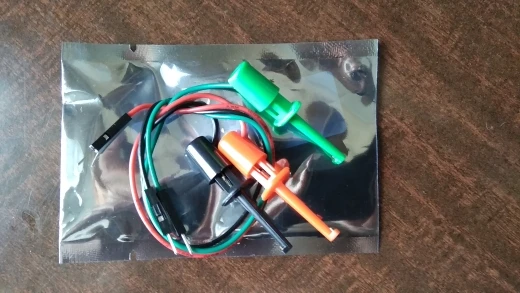 30 pezzi Multimetri Test cavo conduttore Gancio Set di sonde per test elettronico mini clip rosso bianco blu nero viola per strumento di riparazione ILS