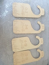 Lets Make-divisores de armario de bebé recién nacido, organizadores de ropa, guardarropa de bebé, 24 meses, Regalo para mamá, 11 Uds.