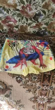 Los niños bragas calzoncillos Boxer para niños de dibujos animados Spiderman Ropa interior Niño ropa interior 3 unids/lote niños bragas para corta de niños