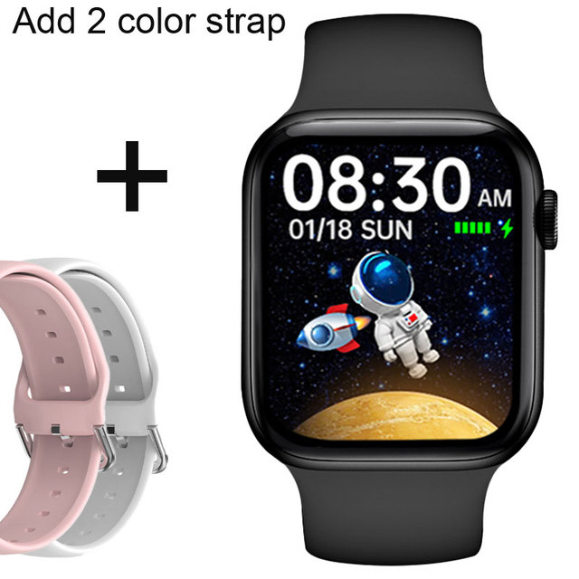 Smart Watch Men Women Smartwatch Wireless Charging Dial Calls DIY Face Heart Rate Body Temperature Monitor Fitness Bracelet