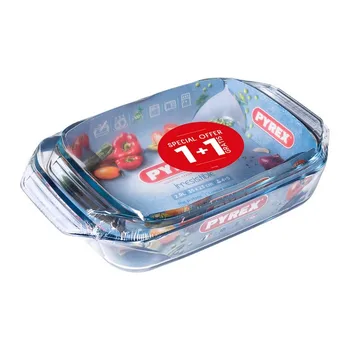 

Set of Oven Dishes Pyrex Irresistible Borosilicate glass (28 x 17 cm + 35 x 23 cm) (2 pcs)