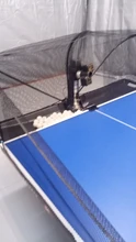 SUZ-Robot de tenis de mesa S201, máquina automática de entrenamiento de PING PONG, entrenador de bolas para más de 40 bolas