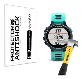 

Screen protector Anti-Shock Anti-scratch Anti-Shatter compatible with Garmin Forerunner 735XT