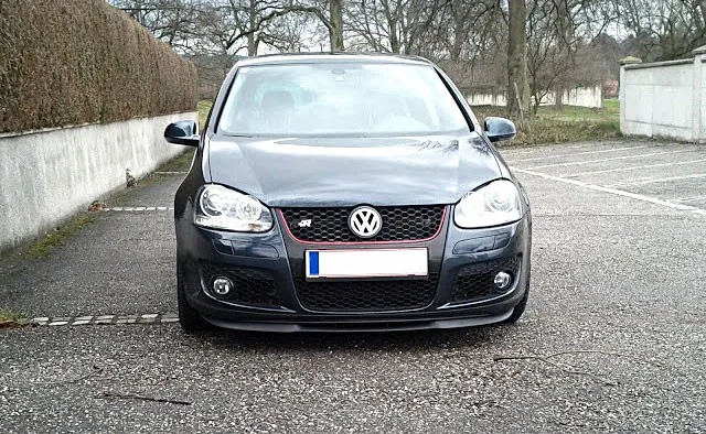Exterior Grilles VW Golf/GTI R32 Jetta MK5 Front Bumper CUPRA R Euro ...