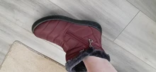 Rimocy-Botas de nieve impermeables de felpa gruesa para mujer, botines de plataforma antideslizantes de talla grande 43, zapatos acolchados de algodón para invierno