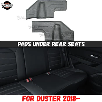 

Pad under rear seats for Dacia Duster 2018- ABS plastic trim accessories protect of carpet car styling interior molding