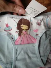 Lote de 4 Uds. De ropa interior para niños, bragas de algodón para niñas, pantalones cortos con diseños de dibujos animados de 2 a 10 años, ZL15