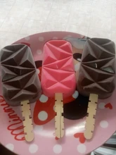Freezer Popsicle-Maker Ice-Cream-Molds Homemade Food-Safe Silicone DIY 4-Cell