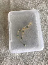 100% de Plata de Ley 925 auténtica para mujer y niña, Pendientes de circonita verde, Pendientes de plata y circonita para niña, cristal ostentoso, joyería fina