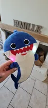Peluche de tiburón para cantar para bebé, muñeco de felpa suave con sonido de música, canciones en inglés para niño y niña
